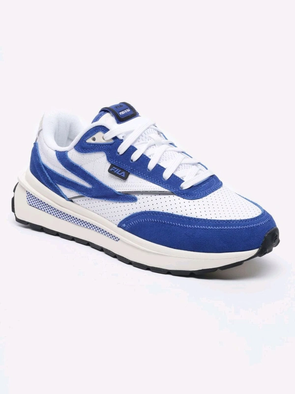 Fila FILAMen Blue Renno Premium Running Shoes - Royal Blue, UK 09
