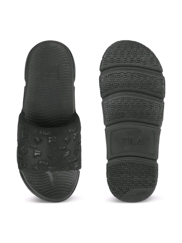 Fila FILA UNISEX CANDOR Casual Sliders - Black, UK 08