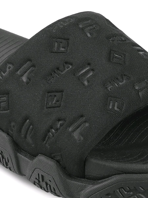 Fila FILA UNISEX CANDOR Casual Sliders - Black, UK 09