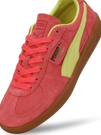 PumaPalermo Unisex Pink Sneakers - Brick Red, UK 09