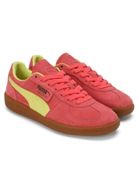 PumaPalermo Unisex Pink Sneakers - Brick Red, UK 10