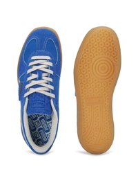 PumaPalermo Vintage Unisex Sneakers - Navy Blue, UK 09