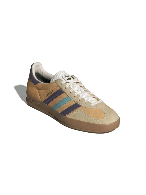 Adidas  adidas Men GAZELLE INDOOR Casual Sneakers - Brown, UK 07