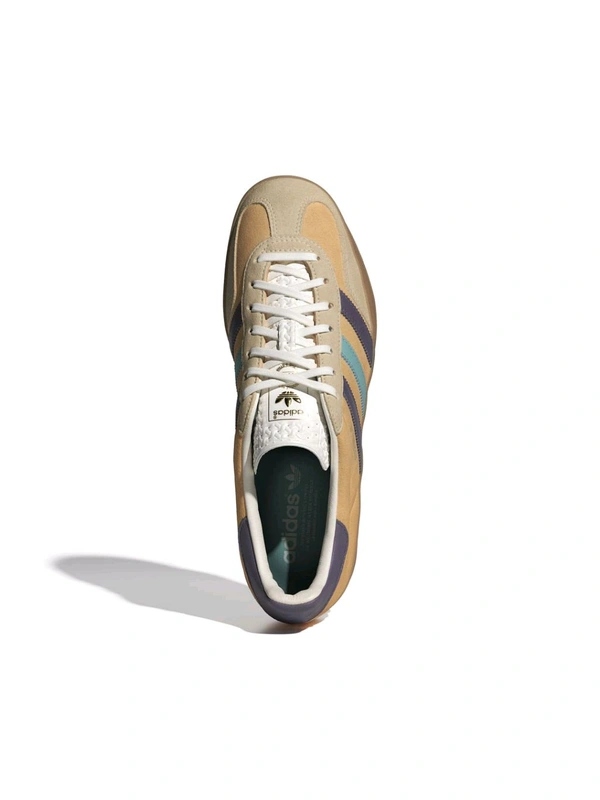 Adidas  adidas Men GAZELLE INDOOR Casual Sneakers - Brown, UK 12