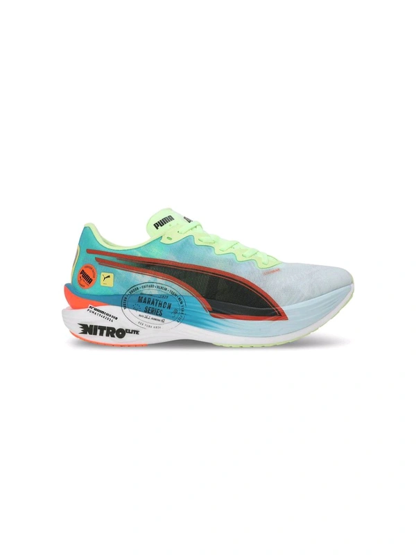 Puma Deviate Nitro Elite 3 Men Running Shoes - Mint Green, UK 07