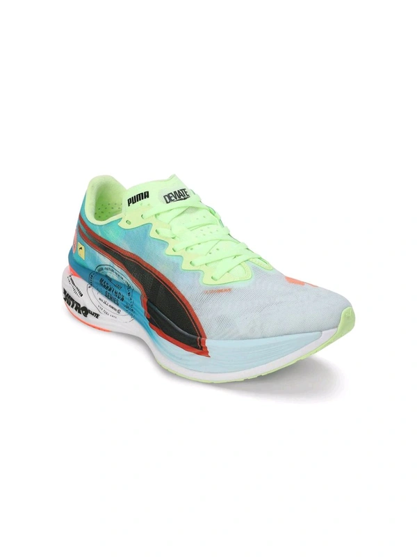 Puma Deviate Nitro Elite 3 Men Running Shoes - Mint Green, UK 08