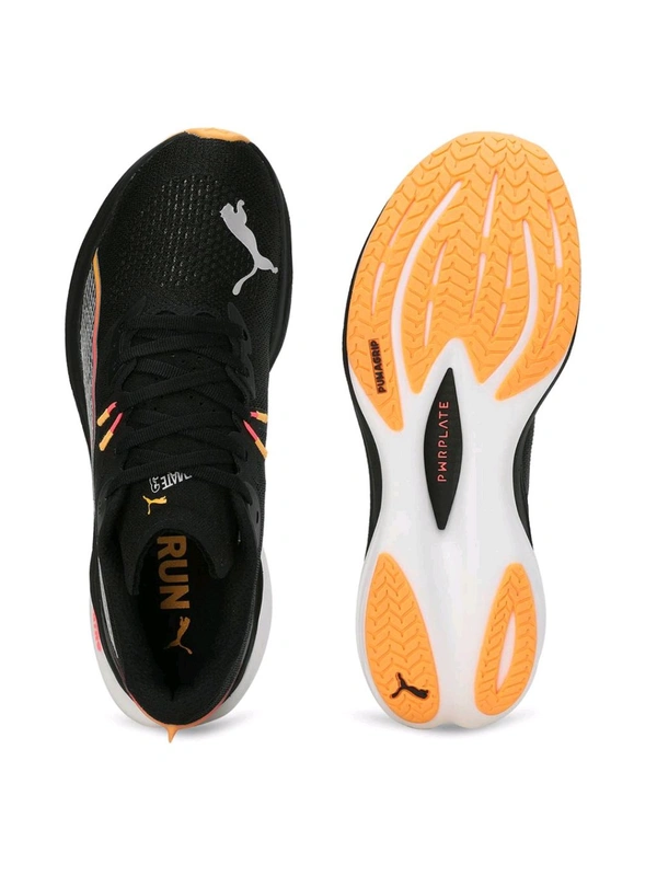 Puma Deviate Nitro 3 Men Running Shoes - Black, UK 08