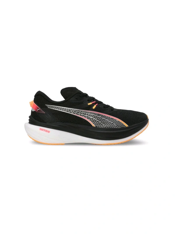 Puma Deviate Nitro 3 Men Running Shoes - Black, UK 10