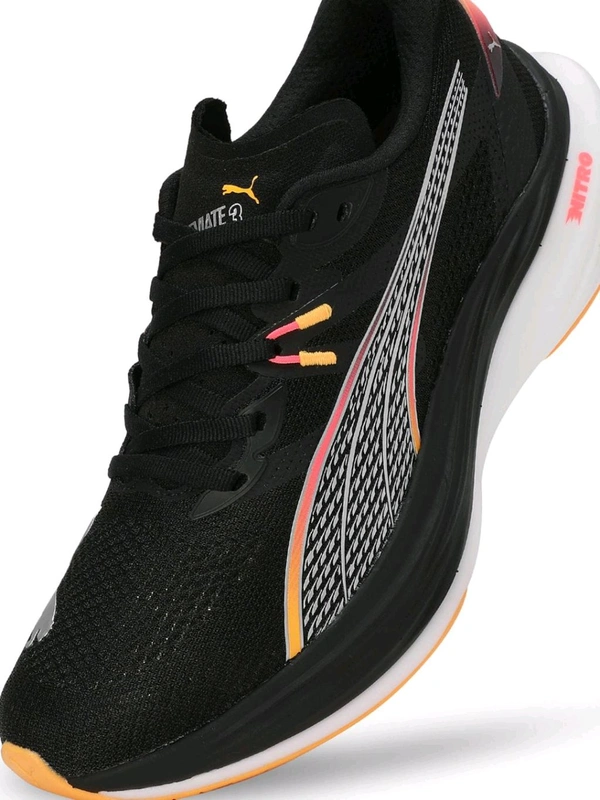 Puma Deviate Nitro 3 Men Running Shoes - Black, UK 10