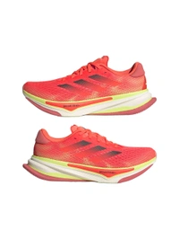 Adidas  adidas Men SUPERNOVA PRIMA Casual Runner Sneakers - Red Orange, UK 08