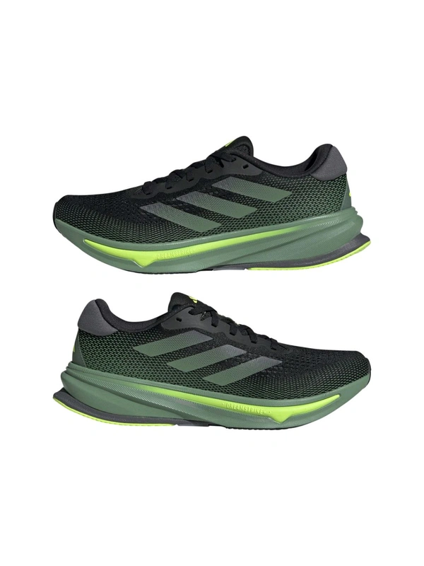 Adidas  Men SUPERNOVA RISE M Casual Runner Sneakers - Black, UK 11