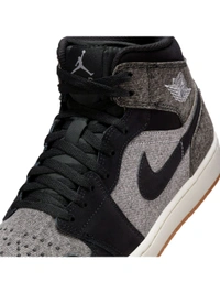 Nike  Men Air Jordan 1 Mid SE JORDAN LEGACY Sneakers - Black, UK 13
