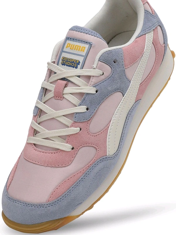 Puma X KIDSUPER Easy Rider Unisex Sneakers - Pink Lace, UK 06