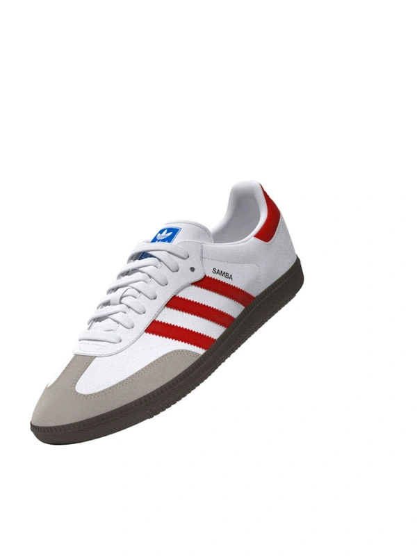 Adidas Originals  Men SAMBA OG Casual ORIGINALS Sneakers - White, UK 11