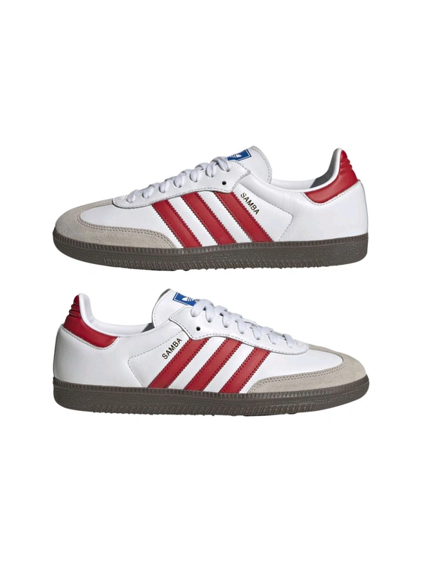Adidas Originals  Men SAMBA OG Casual ORIGINALS Sneakers - White, UK 11