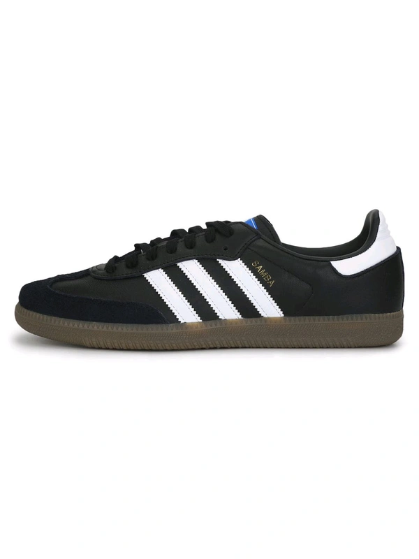 Adidas Originals  Men SAMBA OG Casual Sneakers - Black, UK 10