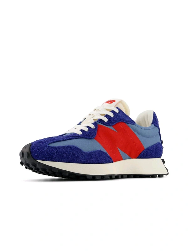 New Balance Unisex 327 Sports Sneakers - Navy Blue, UK 08