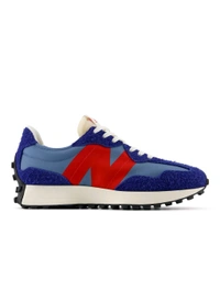 New Balance Unisex 327 Sports Sneakers - Navy Blue, UK 08