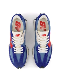 New Balance Unisex 327 Sports Sneakers - Navy Blue, UK 08