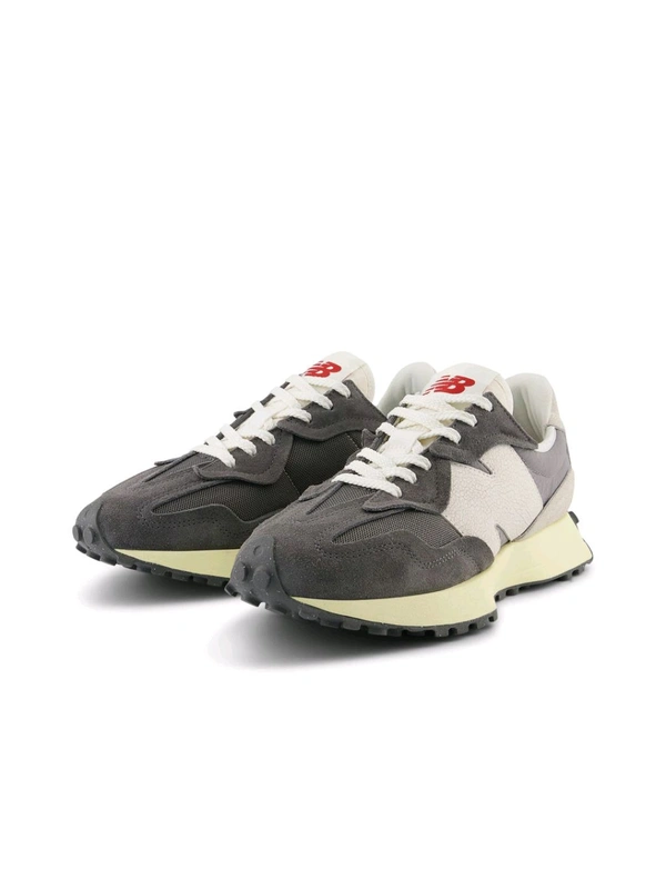 New Balance Unisex 327 Sports Dark Sneakers - Dove Gray, UK 08