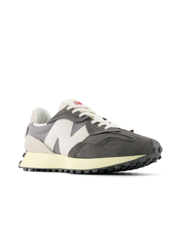 New Balance Unisex 327 Sports Dark Sneakers - Dove Gray, UK 10