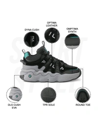 Fila Unisex Casual Sneakers - Mine Shaft, UK 07