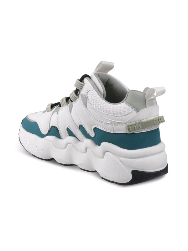Fila Unisex Casual Sneakers - White, UK 07