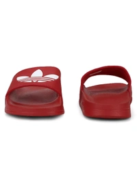 Adidas  Adilette Lite Red Slides - Bright Red, UK 10