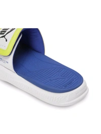 Puma Soft Ride Pro 24 One8 Mens Sliders - White, UK 07