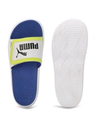 Puma Soft Ride Pro 24 One8 Mens Sliders - UK 09, White