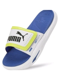 Puma Soft Ride Pro 24 One8 Mens Sliders - UK 09, White