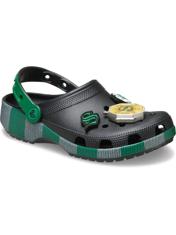 Crocs  Unisex SLYTHRN CLSCLG Clogs - Black, UK 07