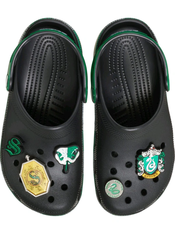 Crocs  Unisex SLYTHRN CLSCLG Clogs - Black, UK 07