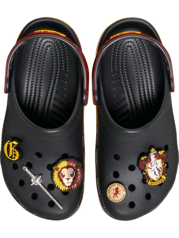 Crocs  Unisex GRYFNDR CLSCLG Clogs - Black, UK 08
