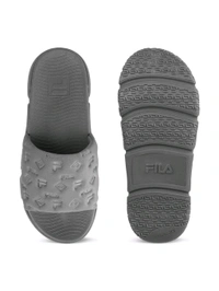 Fila FILA UNISEX CANDOR Casual Sliders - Silver, UK 06