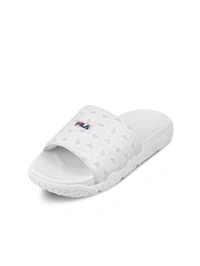 Fila UNISEX EMBAR Casual Sliders - White, UK 07
