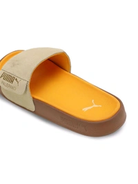 Puma Leadcat 2.0 Palermo Foil Unisex Beige Sliders - Di Serria, UK 06