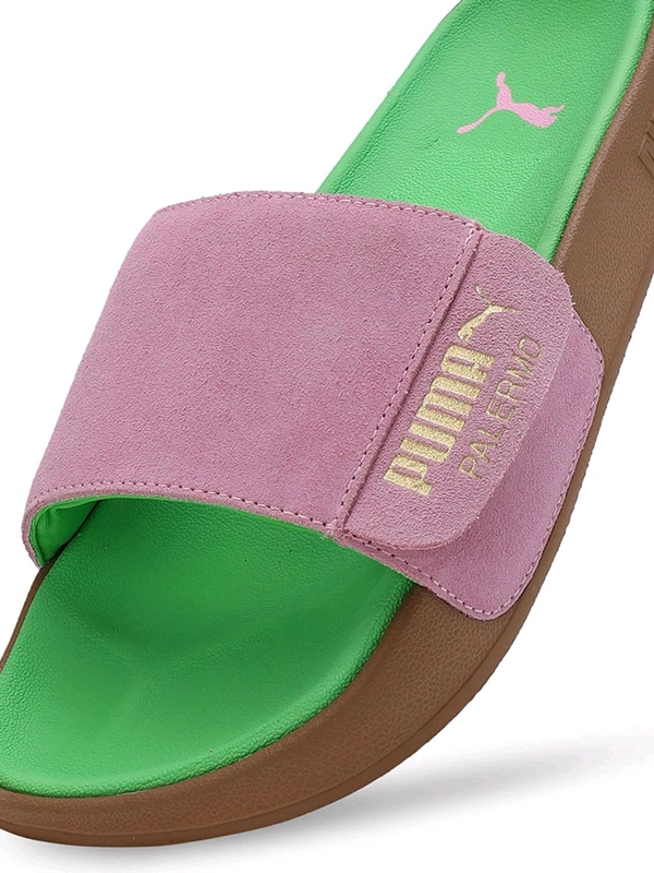 Puma Leadcat 2.0 Palermo Foil Unisex Sliders - Japanese Laurel, UK 06