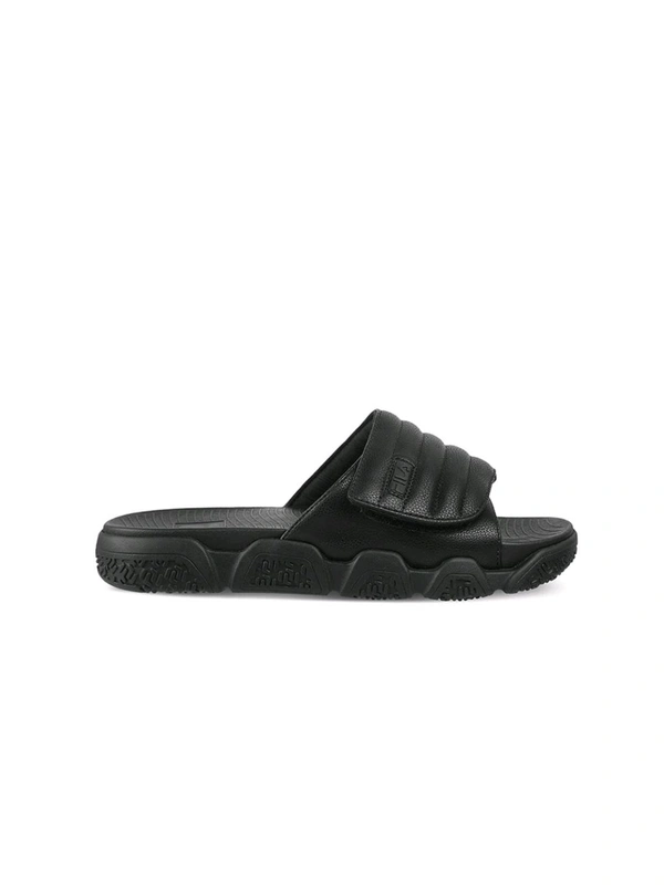 Fila UNISEX FORIDA Casual Sliders - Black, UK 06