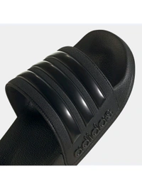 Adidas  Adilette Shower Unisex Swim Slides - Black, UK 11