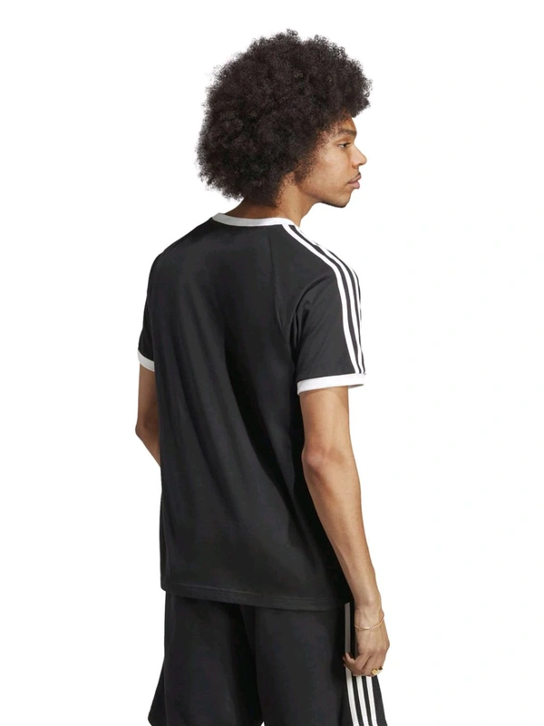 Adidas  3-STRIPES Solid T-Shirt - Black, S