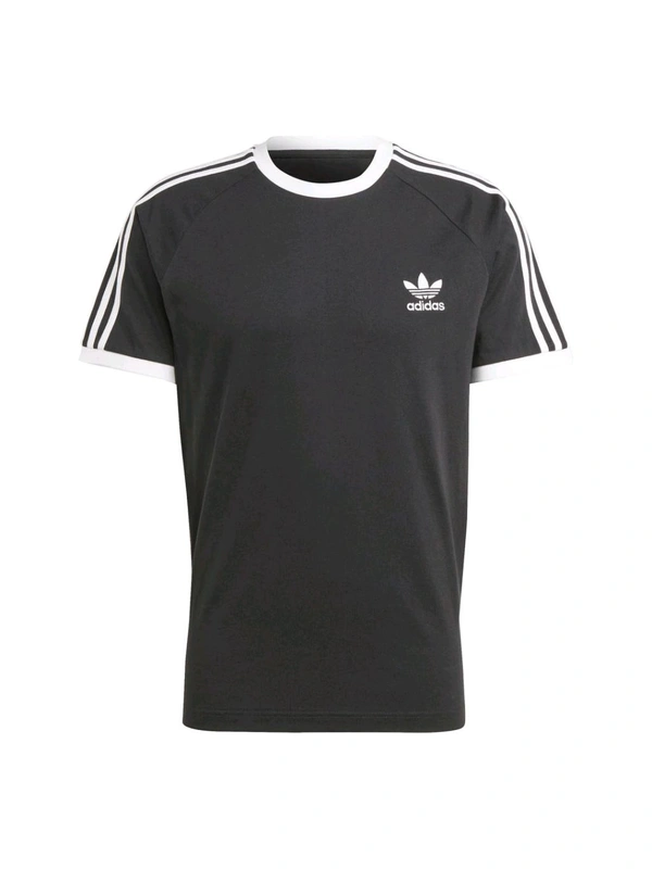 Adidas  3-STRIPES Solid T-Shirt - Black, M