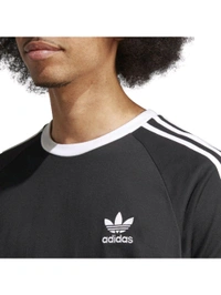 Adidas  3-STRIPES Solid T-Shirt - Black, M