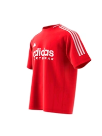 Adidas  M Tiro Ntpk T-Shirt - Red, S