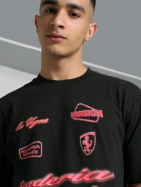 Puma Ferrari Race Ne Archive Men T-Shirt - Black, L