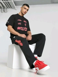 Puma Ferrari Race Ne Archive Men T-Shirt - Black, L
