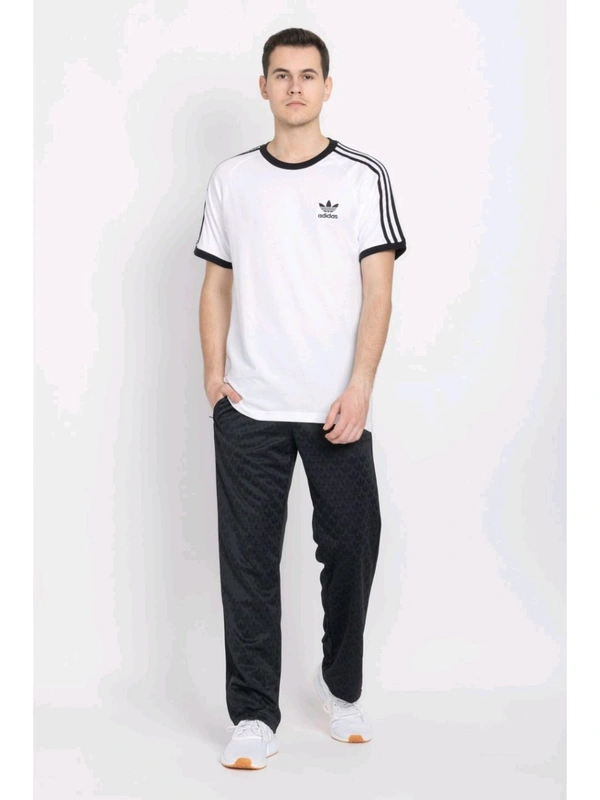 Adidas  Men 3-Stripes Tee Casual T-Shirt - White, 2XL