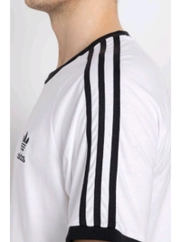 Adidas  Men 3-Stripes Tee Casual T-Shirt - White, 2XL