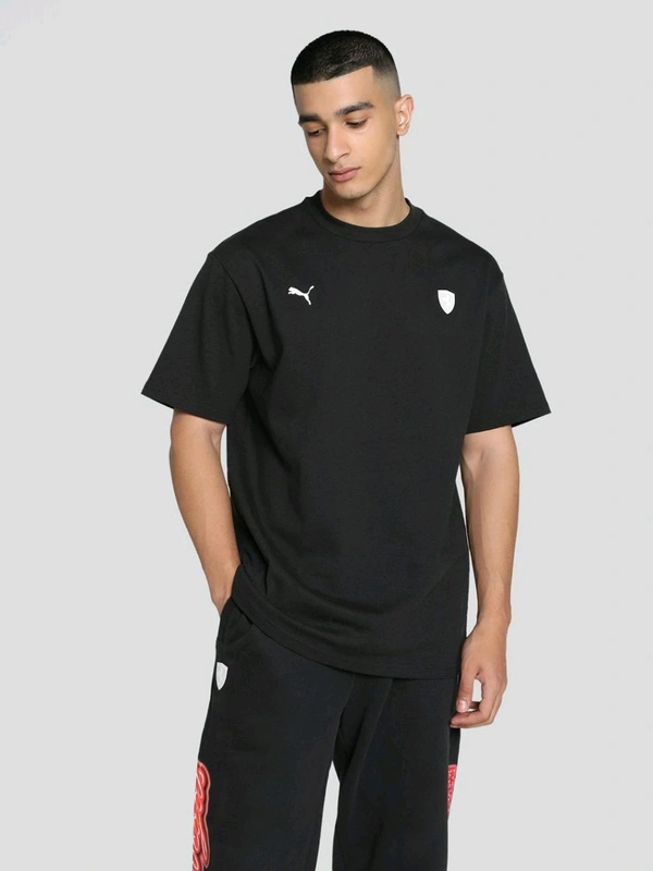 Puma Ferrari Race Ne Men T-Shirt - Black, XL