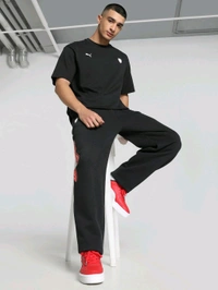 Puma Ferrari Race Ne Men T-Shirt - Black, XL